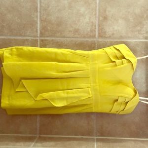 BCBG yellow Cocktail Dress